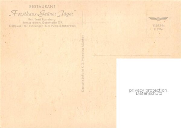 Geesthacht Elbe Restaurant Forsthaus Grüner Jäger – Bild 2