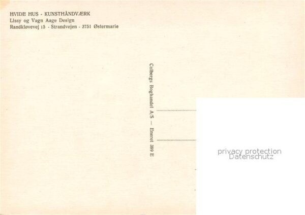 Ronne Ostermarie Hvide Hus Kunsthandvaerk – Bild 2