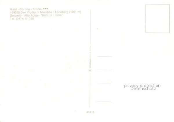 San Vigilio di Marebbe Hotel Corona Krone – Bild 2