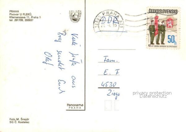 Praha Prahy Prague Pivovar u Fleku – Bild 2