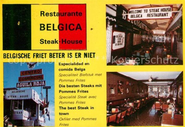 Playa del Ingles Restaurante Belgica Steak-House
