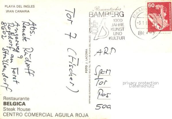 Playa del Ingles Restaurante Belgica Steak-House – Bild 2