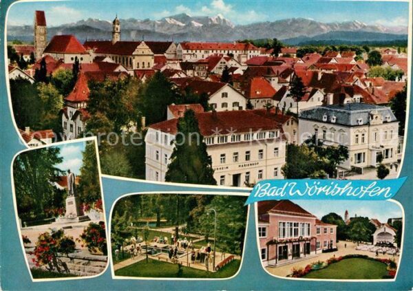 Bad Woerishofen Kurhaus Wassertretplatz Kneipp-Denkmal