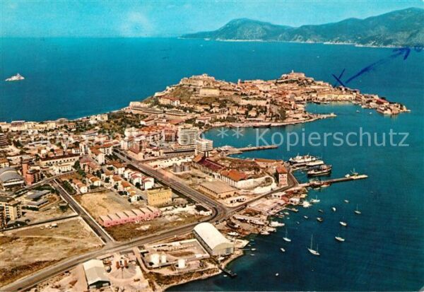 Portoferraio Toscana Fliegeraufnahme