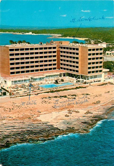 Colonia de San Jordi Fliegeraufnahme Hotel Alfa
