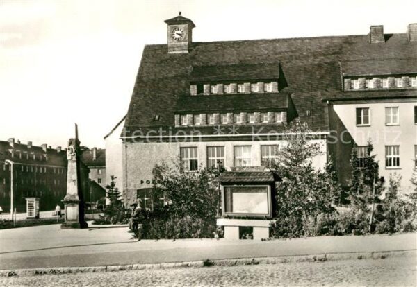 Johanngeorgenstadt Postamt Postsäule
