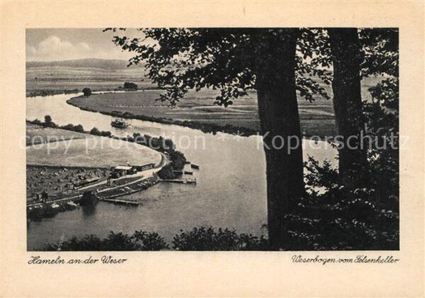 Hameln Weser Weserbogen Felsenkeller