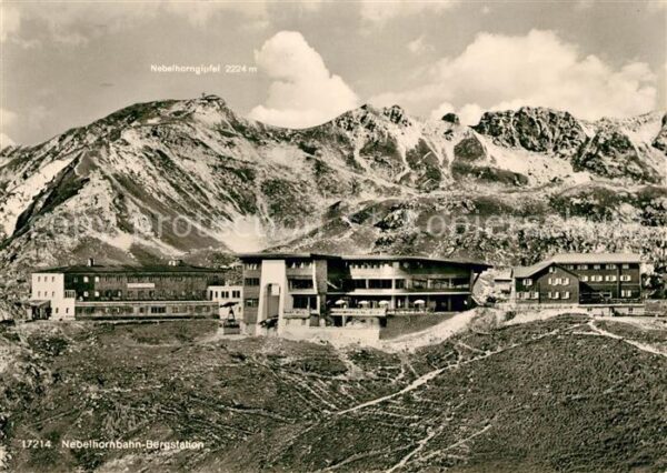 Oberstdorf Bergstation Hotel Höfatsblick Nebelhorn