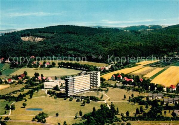 Bad Salzuflen Fliegeraufnahme Kurklinik LVA Westfalen