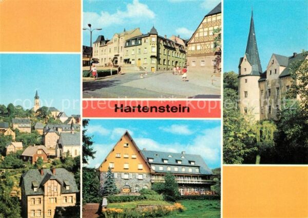 Hartenstein Zwickau Ernst Thälmann Platz FDGB Erholungsheim