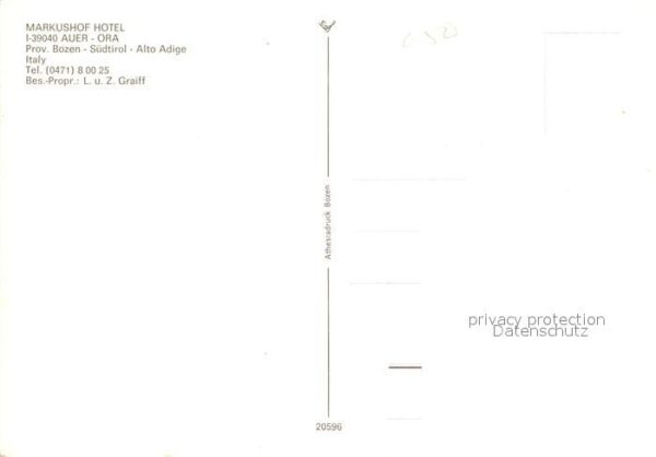 Auer Ora Suedtirol Markushof Hotel – Bild 2