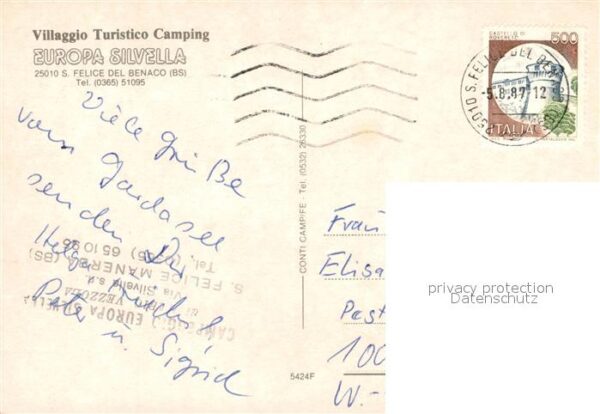 San Felice del Benaco Camping Europa Silvella – Bild 2