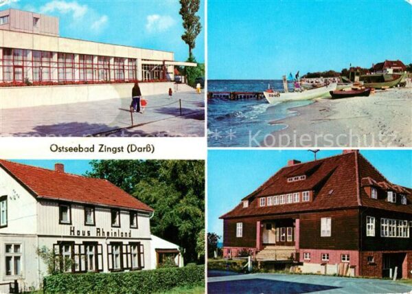 Zingst Ostseebad FDGB Erholungsheim Claus Stoertebeker H