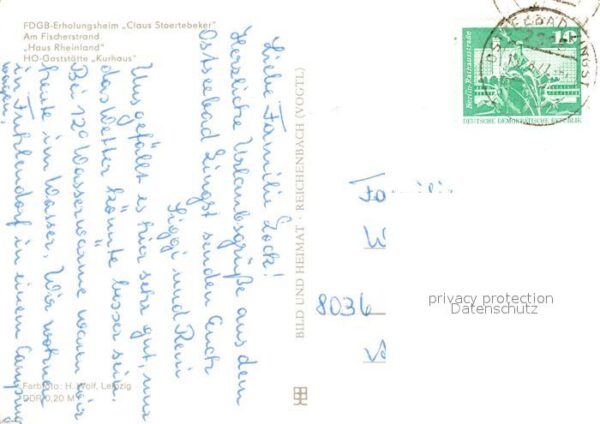 Zingst Ostseebad FDGB Erholungsheim Claus Stoertebeker H – Bild 2