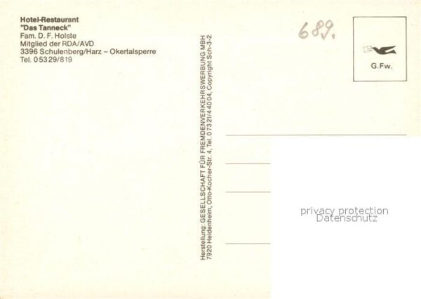 Okertalsperre Restaurant Das Tanneck – Bild 2