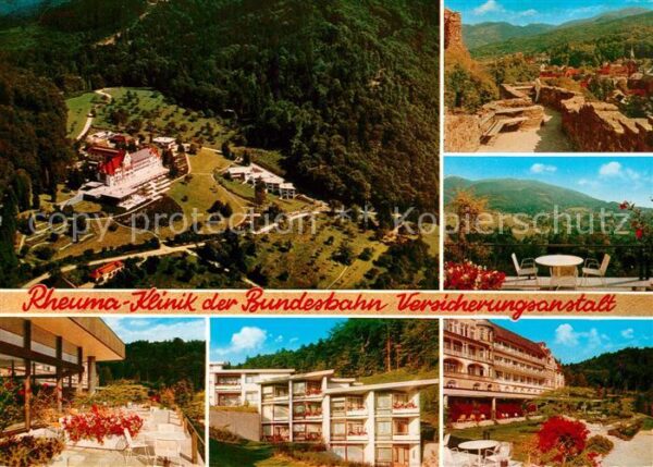 Badenweiler Rheumaklinik Bundesbahn