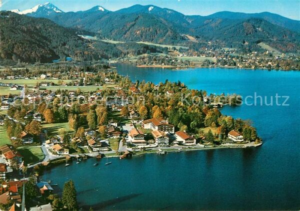 Rottach-Egern Fliegeraufnahme Seehotel Überfahrt