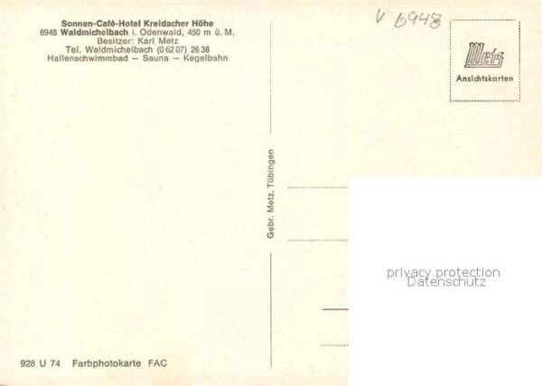 Waldmichelbach Hotel Kreidacher Höhe – Bild 2