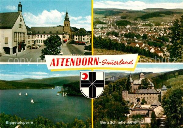 Attendorn Burg Schnellenberg Biggetalsperre