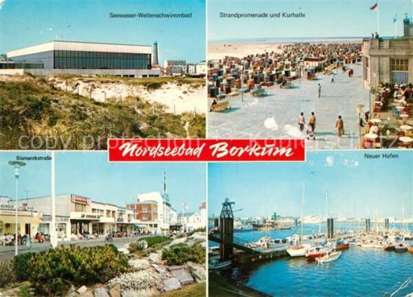 Borkum Seewasser-Wellenschwimmbad Neuer Hafen