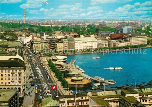 Hamburg Jungfersteig Binnenalster