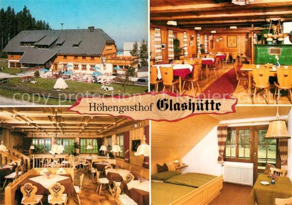 Bonndorf Schwarzwald Höhengasthof Glashütte