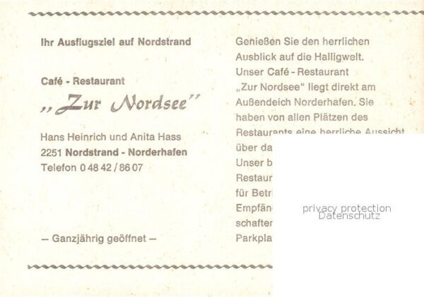 Norderhafen Cafe Zur Nordsee – Bild 2