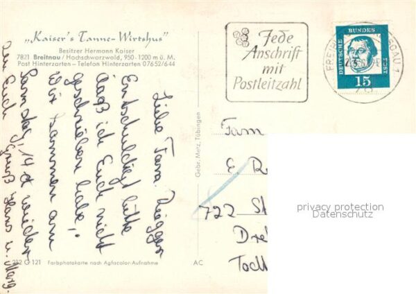 Breitnau Kaiser Tanne-Wirtshus – Bild 2