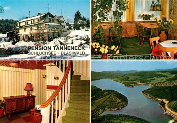 Blasiwald Pension Tanneneck Fliegeraufnahme