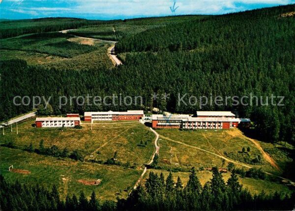 St Andreasberg Harz Fliegeraufnahme Internationales Haus So