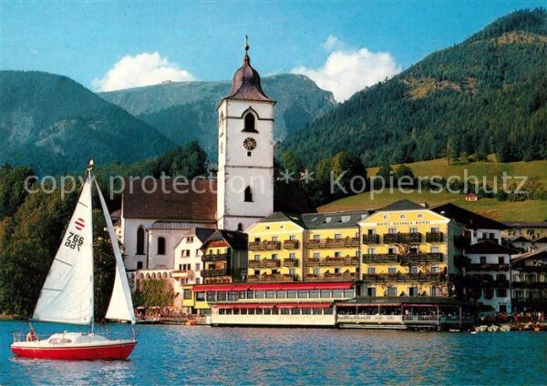 St Wolfgang Salzkammergut Weisses Rössl Schafberg