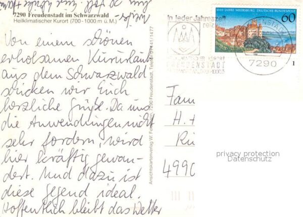 Freudenstadt Fliegeraufnahme – Bild 2