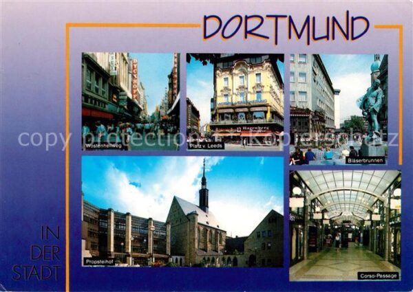 Dortmund Corso-Passage Propsteihof Platz v. Leed