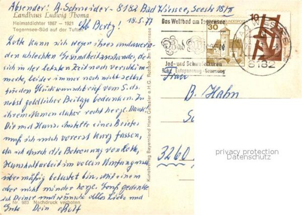 Tegernsee Landhaus Ludwig Thoma – Bild 2