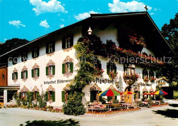 Walchsee Tirol Postgasthof Fischerwirt