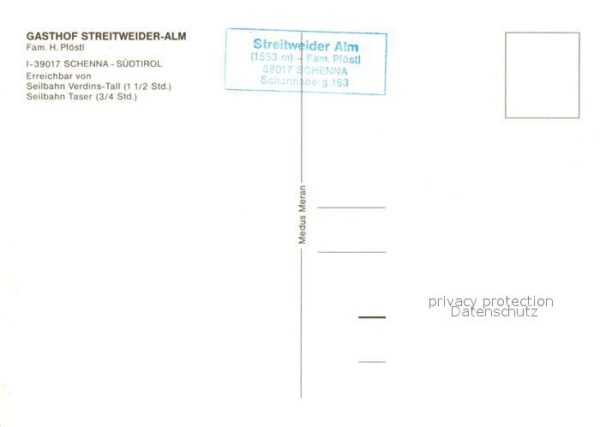 Schenna Meran Gasthof Steitweider-Alm – Bild 2