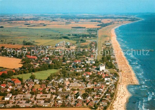 Dahme Ostseebad Fliegeraufnahme