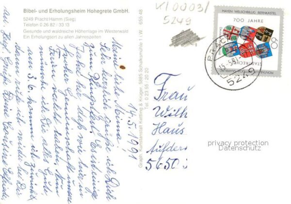 Pracht Hamm Bibel- Erholungsheim Hohegrete – Bild 2