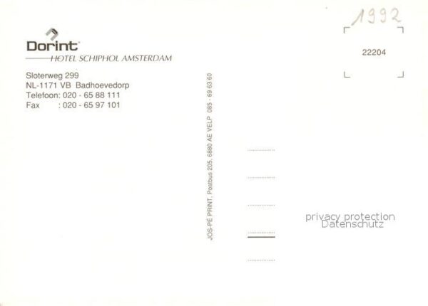 Amsterdam Niederlande Dorint Hotel Schiphol – Bild 2