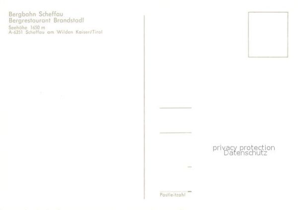 Scheffau Wilden Kaiser Bergbahn Scheffau Bergrestaurant Brands – Bild 2