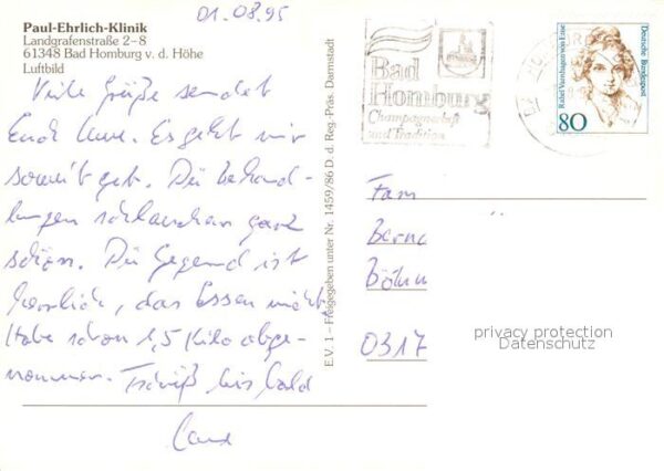 Bad Homburg Fliegeraufnahme Paul Ehrlich Klinik – Bild 2