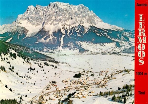 Lermoos Tirol Zugspitze Wintersportplatz