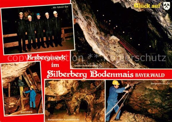 Bodenmais Erzbergwerk Silberberg Großer Barbarave