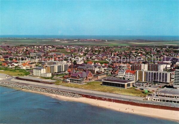Westerland Sylt Fliegeraufnahme