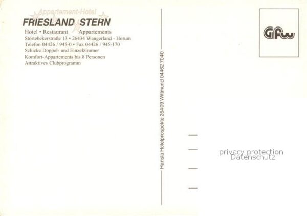 Wangerland Fliegeraufnahme Friesland Stern Hotel – Bild 2