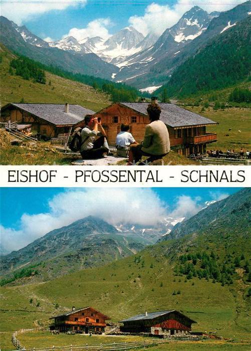 Schnals Bozen Suedtirol Eishof Alm Pfossental
