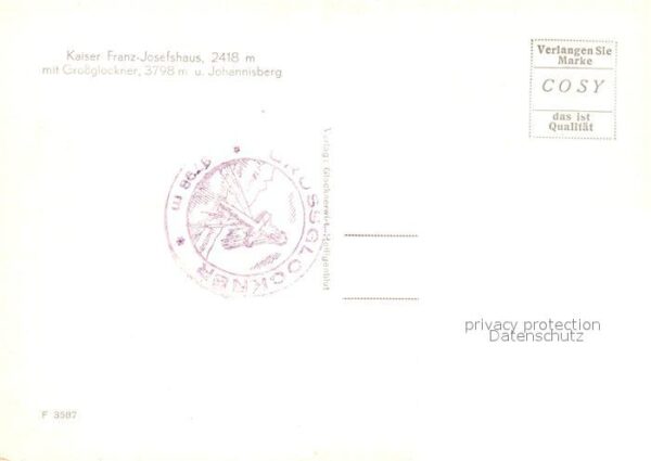 Grossglockner Kaiser Franz Josefhaus Johannisberg – Bild 2