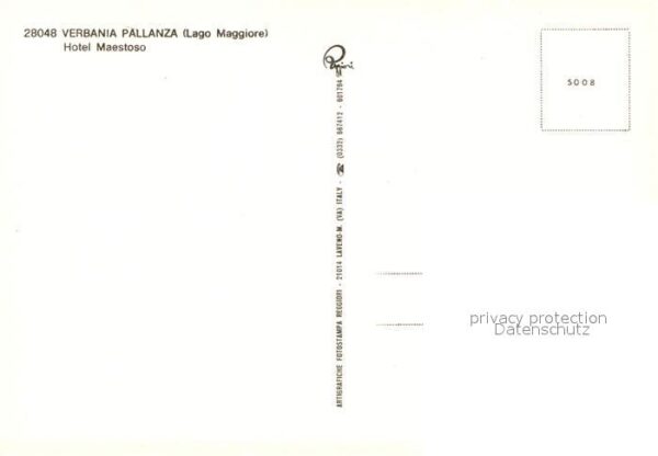 Verbania Fliegeraufnahme Hotel Maestoso – Bild 2