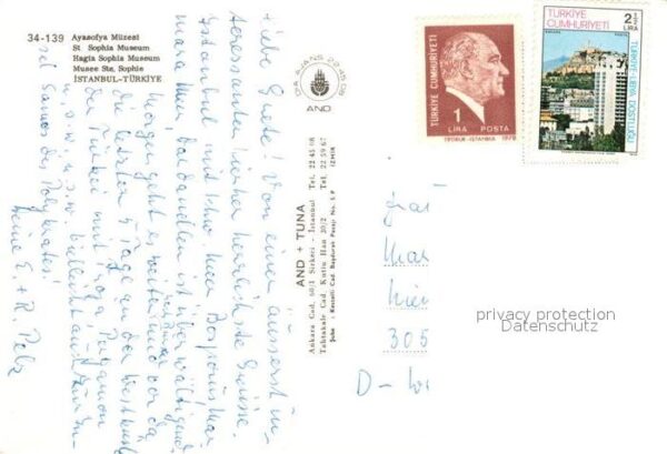 Istanbul Constantinopel Sophia Museum – Bild 2