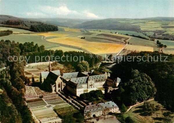 Marienstatt Westerwald Fliegeraufnahme Zisterzienserabtei